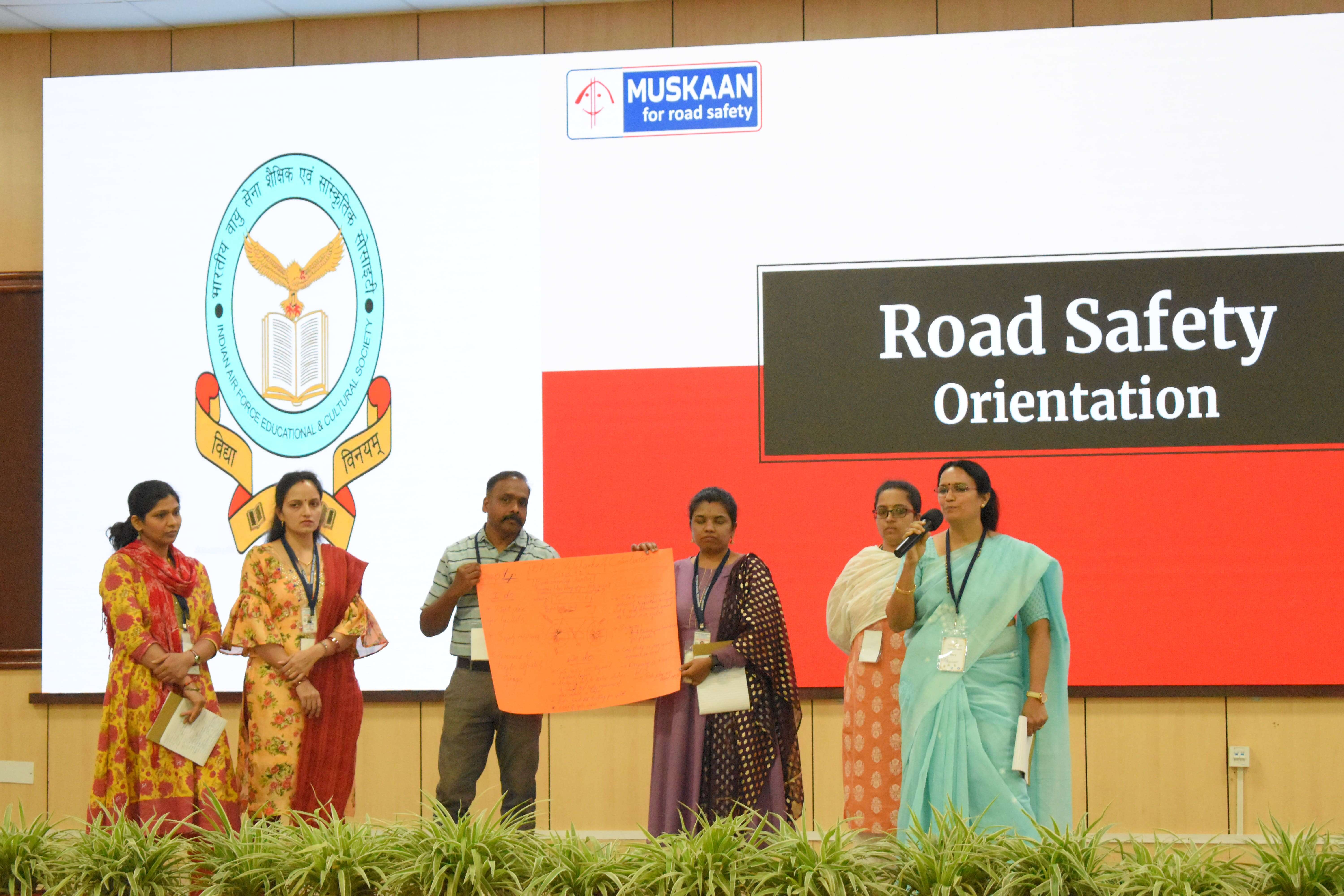 WORKSHOP FOR TEACHERS ON ROAD SAFETY AWARENESS - Airforce School Yelahanka