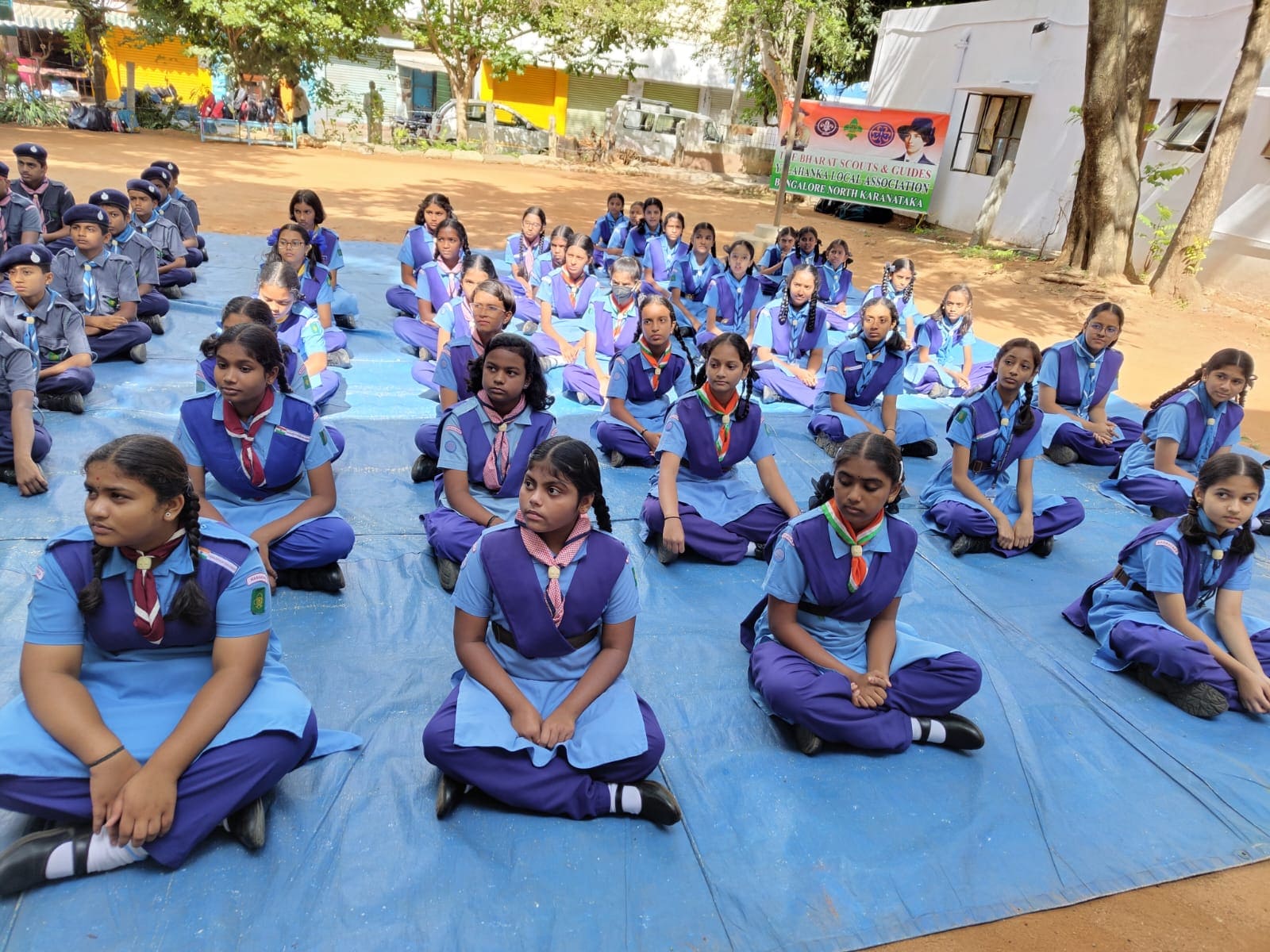 Dwitiya Sopana Testing Camp - Scouts and Guides  - Airforce School Yelahanka