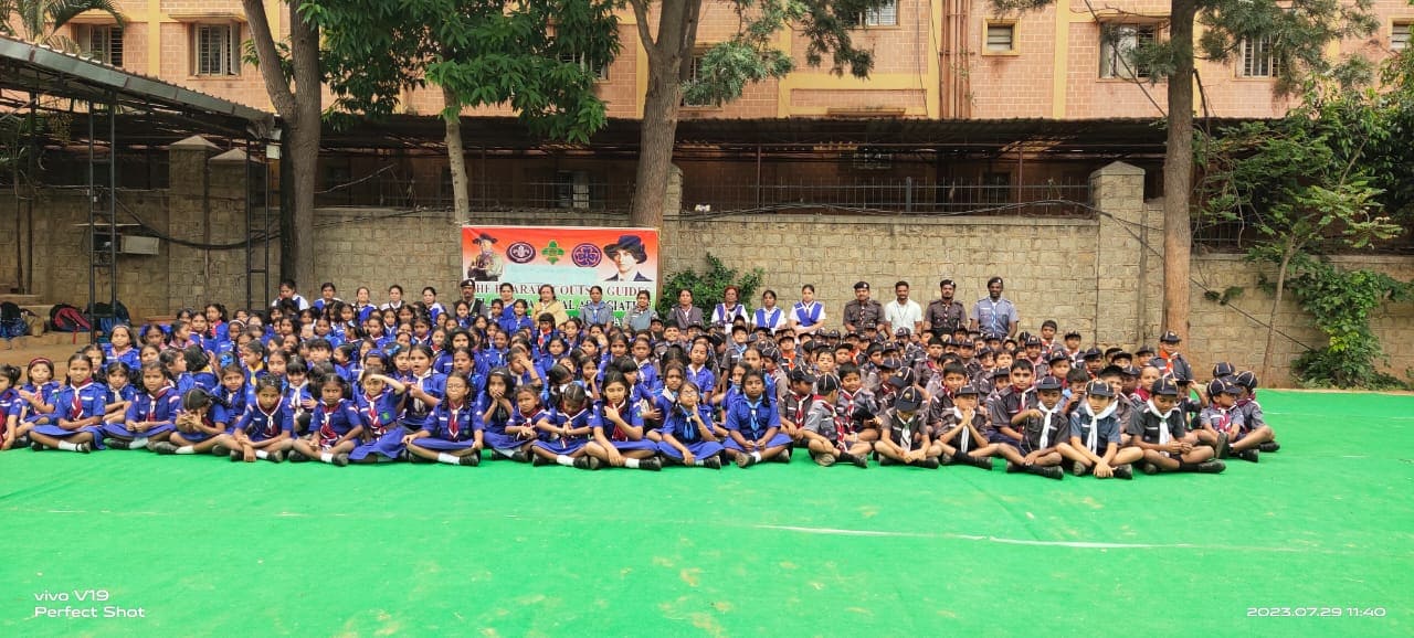 Dwitiya Charan and Rajath pankh testing camp for Cubs and Bulbuls - Airforce School Yelahanka