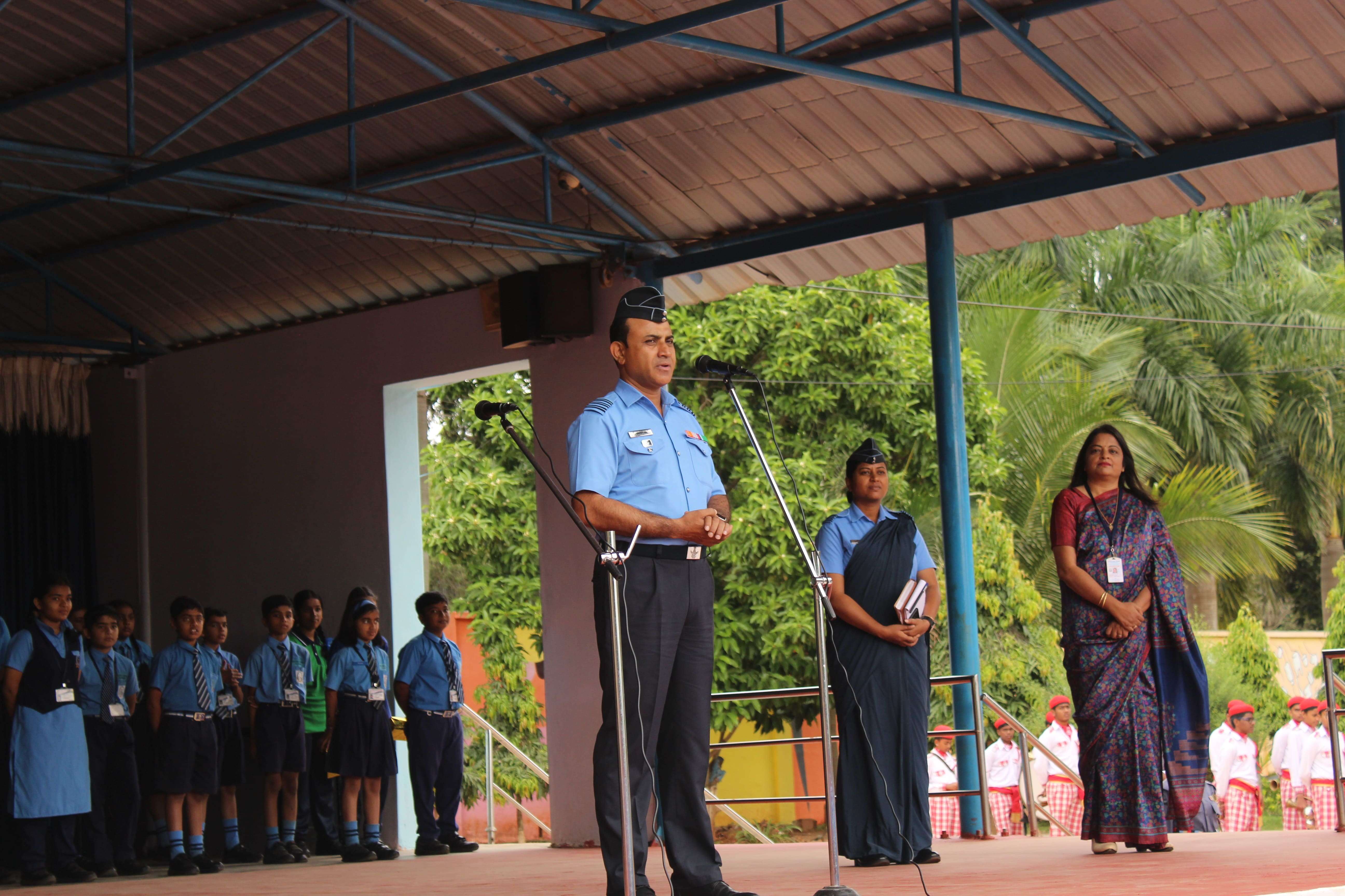 Best School Award Inspection 2023-24 - Airforce School Yelahanka