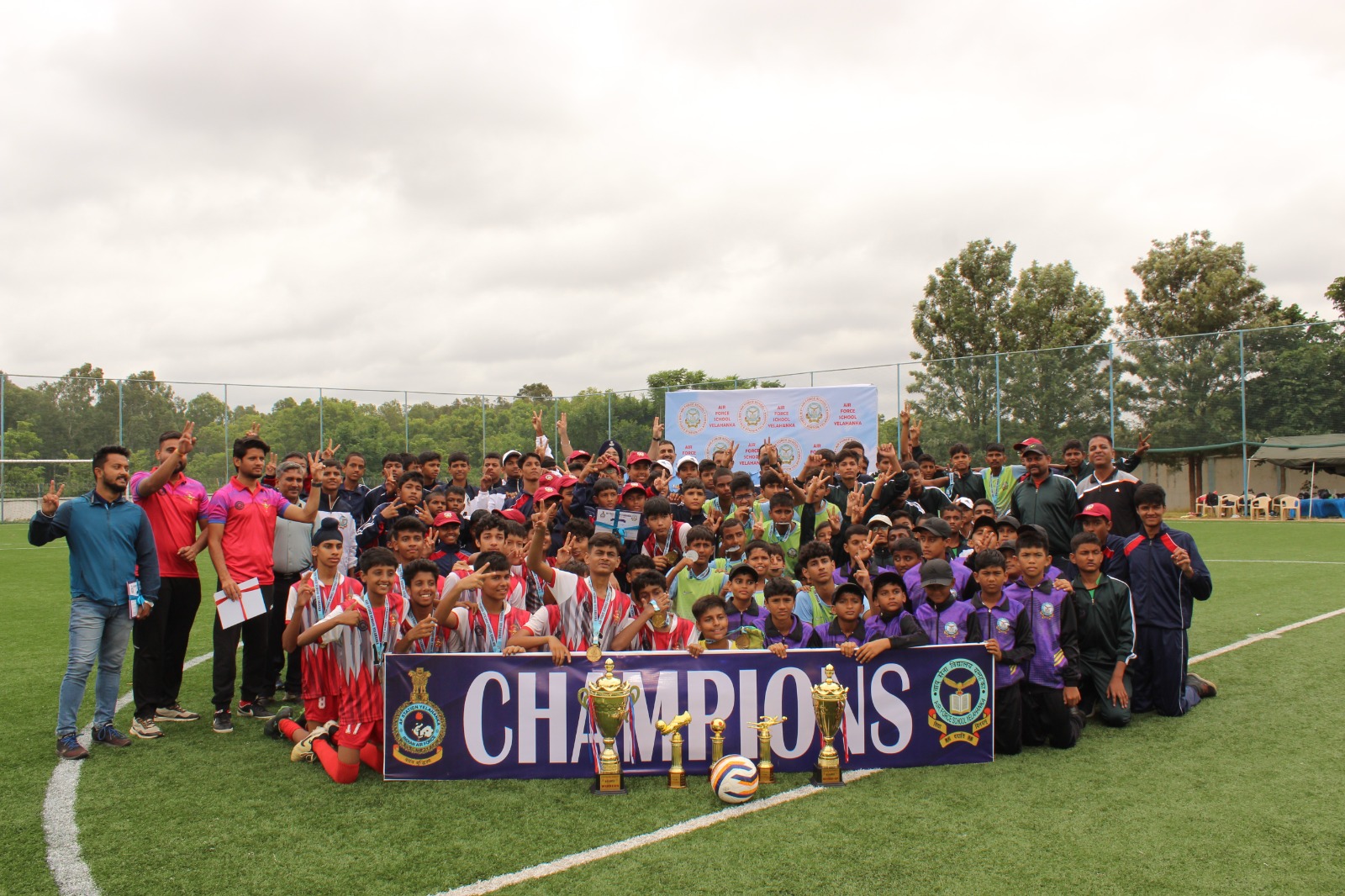 FOOTBALL CHAMPIOANSHIP 2024 - Airforce School Yelahanka